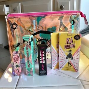 Benefit Cosmetics Brows & Lashes Set with Bag NEW